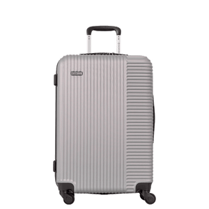 Mala de Viagem Média com Rodas 360° Classy 24- Prata