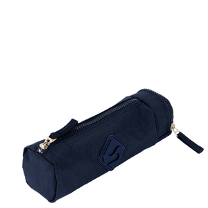 Estojo com Bolso Crinkle 2 - Azul
