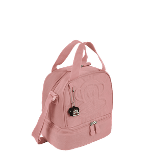 Lancheira 2 Compartimentos Paul Frank Classics - Rosa