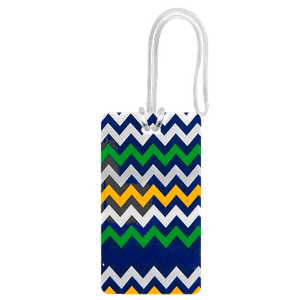 Identificador de Bagagem Colorido - Chevron BR
