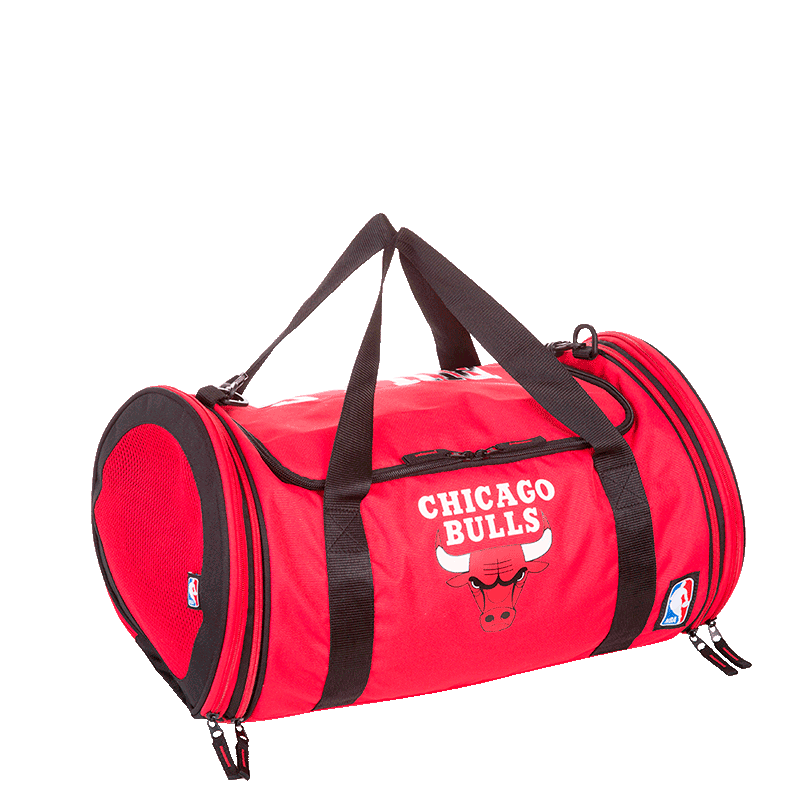Sacola NBA Legend com 2 Bolsos Porta-Bolas Chicago Bulls - Vermelho