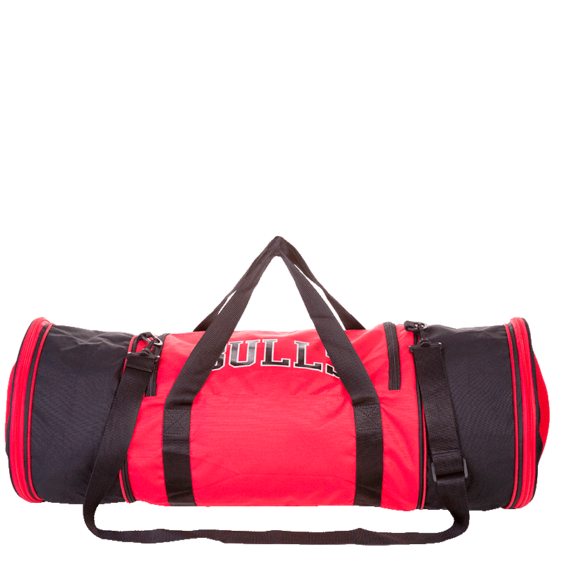 Sacola NBA Legend com 2 Bolsos Porta-Bolas Chicago Bulls - Vermelho