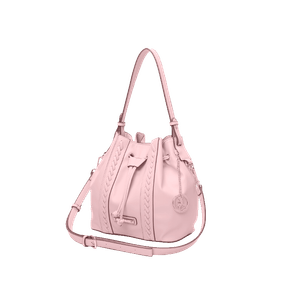 Bolsa Bucket Grande Fellipe Krein Aw23 Trança FK550 - Nude
