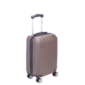 Mala de Viagem Bordo com Rodas 360° Gama 3 Marrom - Bronze