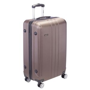 Mala de Viagem Grande com Rodas 360° Gama 3 Marrom - Bronze