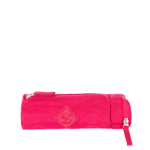 Estojo com Bolso Crinkle 2 Rosa - Pink