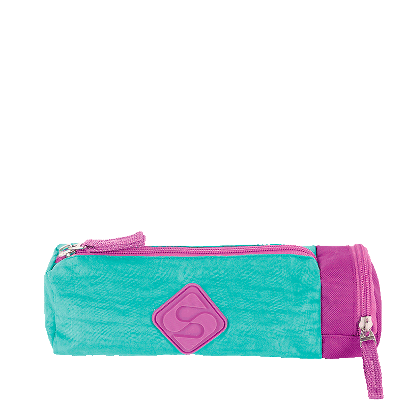 estojo-com-bolso-crinkle-2-turquesa-e-roxo-sestini-076182-77-frente.png