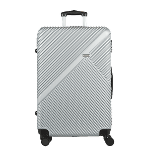 Mala de Viagem Grande com Rodas 360° Travel One Cross II - Prata