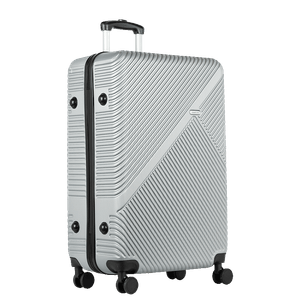 Mala de Viagem Grande com Rodas 360° Travel One Cross II - Prata