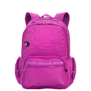 Mochila Grande 2 Compartimentos Paul Frank Classics - Orquídea