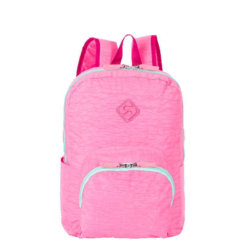 Mochila Sestini Happy Crinkle 2 Double Rosa - Pink