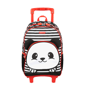 Mochilete Média Sestini Kids Panda 4 - Colorido