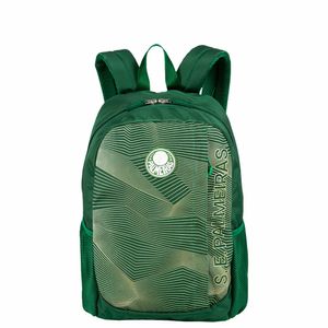 Kit  Mochila Grande e Estojo Box Especial Palmeiras X01 - Verde