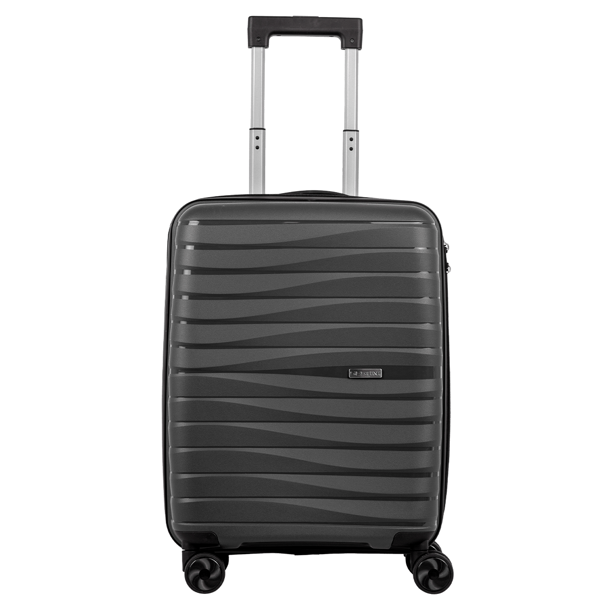 Mala de Viagem Bordo com Rodas 360° PP Pulse - Azul Petróleo