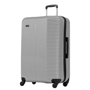 Kit 3 Malas de Viagem Grande, Média e Bordo Classy - Prata