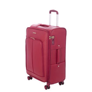 Kit 2 Malas de Viagem Média e Bordo Croco 4T - Vinho
