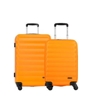 Kit 2 Malas de Viagem Média e Bordo Neo - Amarelo