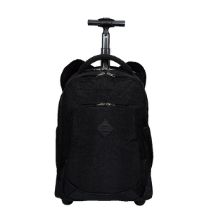 Mochila Carrinho 2 em 1 Sestini Rolling Crinkle Preto