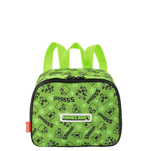 Lancheira Pequena Minecraft Creeper - Colorido