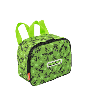 Lancheira Pequena Minecraft Creeper - Colorido
