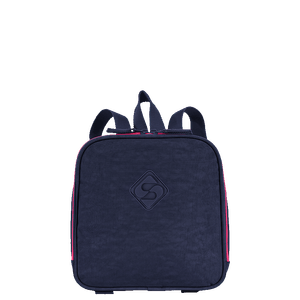 Lancheira Grande Sestini Lunch Crinkle - Azul Neon