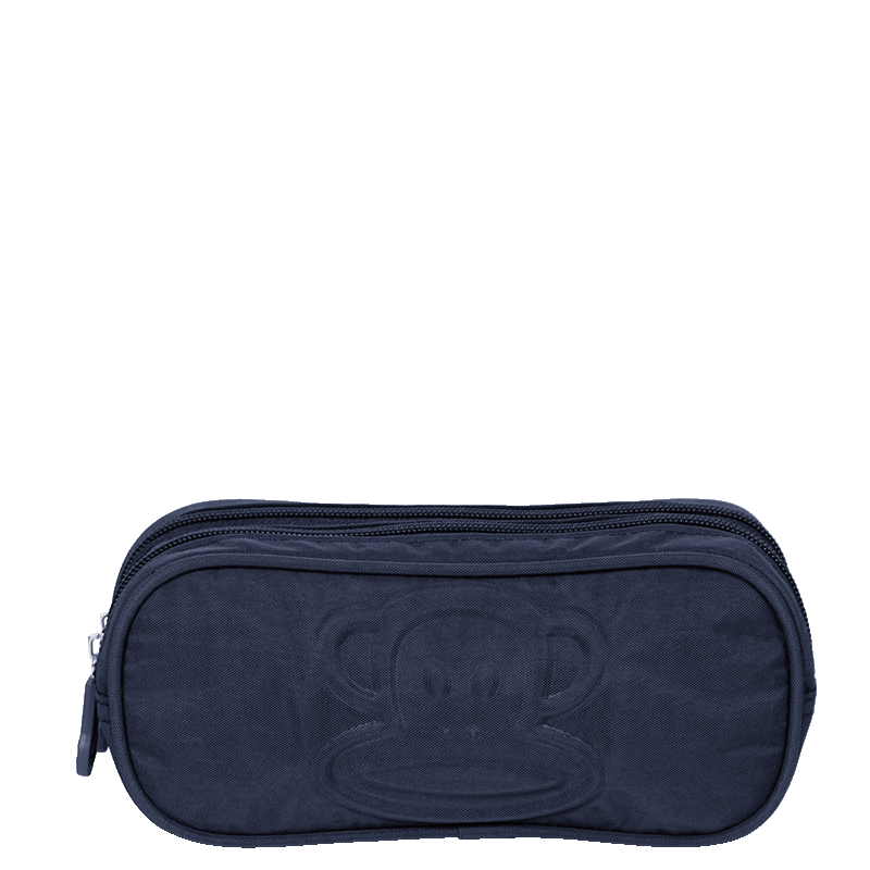 estojo-2-compartimentos-paul-frank-t03-azul-marinho-sestini-075767-72-frente
