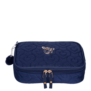 Estojo Box Especial Capricho Crush Azul Marinho