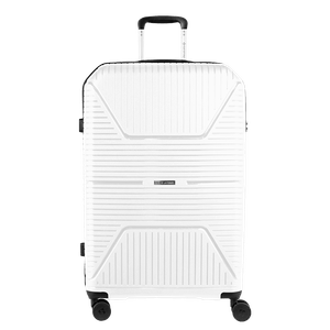 Kit 3 Malas de Viagem Grande, Média e Bordo PP Prime - Branco