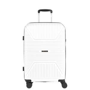 Kit 2 Malas de Viagem Média e Bordo PP Prime - Branco