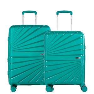 Kit 2 Malas de Viagem Média e Bordo PP Supreme - Verde