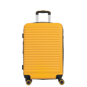 Kit 2 Malas de Viagem Média e Bordo Racer - Amarelo