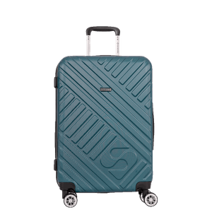Kit 2 Malas de Viagem Média e Bordo Royale - Track - Verde