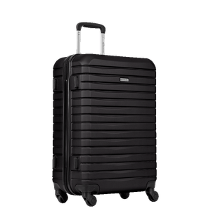 Mala de Viagem Média com Rodas 360° Deluxe 24 - Preto