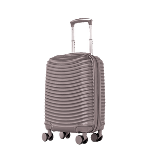 Mala de Viagem Bordo com Rodas 360° Vega 3T - Cinza Grafite