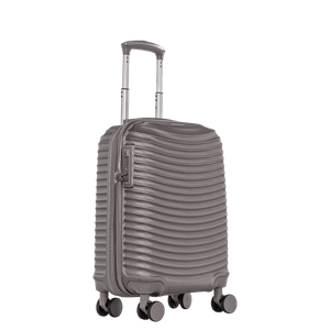 Mala de Viagem Bordo com Rodas 360° Vega 3T - Cinza Grafite