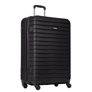 Mala de Viagem Grande com Rodas 360° Deluxe 28 - Preto