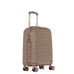 Mala de Viagem Bordo com Rodas 360° Vega 3T - Dourado
