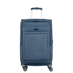 Mala de Viagem Média com Rodas 360° Ultralight Hug 2T - Azul