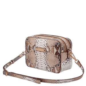 Bolsa Tiracolo Pequena Fellipe Krein Ss23 Snake Fk602 - Azul