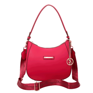Bolsa Canoa Grande Fellipe Krein SS23 Alça Nailon - Rosa