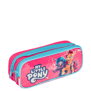 Estojo 2 Compartimentos My Little Pony Heart - Colorido