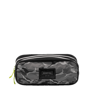 Estojo 2 Compartimentos Sestini Camuflado - Colorido