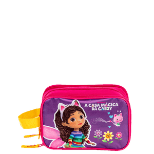 Estojo Box Especial 3 Compartimentos Gabby Rainbow - Colorido
