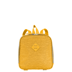 Lancheira Grande Sestini Lunch Crinkle - Amarelo