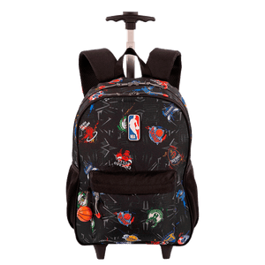 Mochila Carrinho Externo Nba Begins - Cinza Grafite