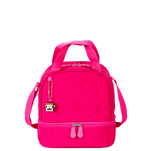 Lancheira 2 Compartimentos Paul Frank Classics - Dark Rosa - Pink