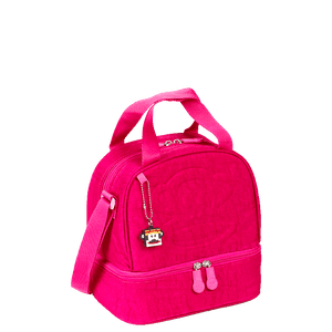 Lancheira 2 Compartimentos Paul Frank Classics - Dark Rosa - Pink