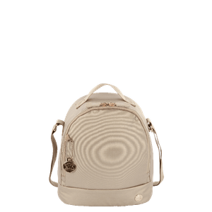 Lancheira Grande Paul Frank Metálica Bege - Light Gold