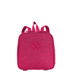Lancheira Grande Sestini Lunch Crinkle Rosa - Pink