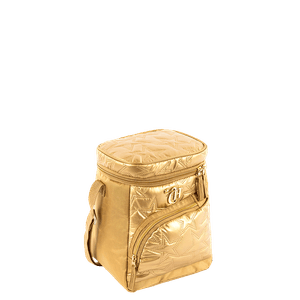 Lancheira Grande Capricho Estrelas - Dourado
